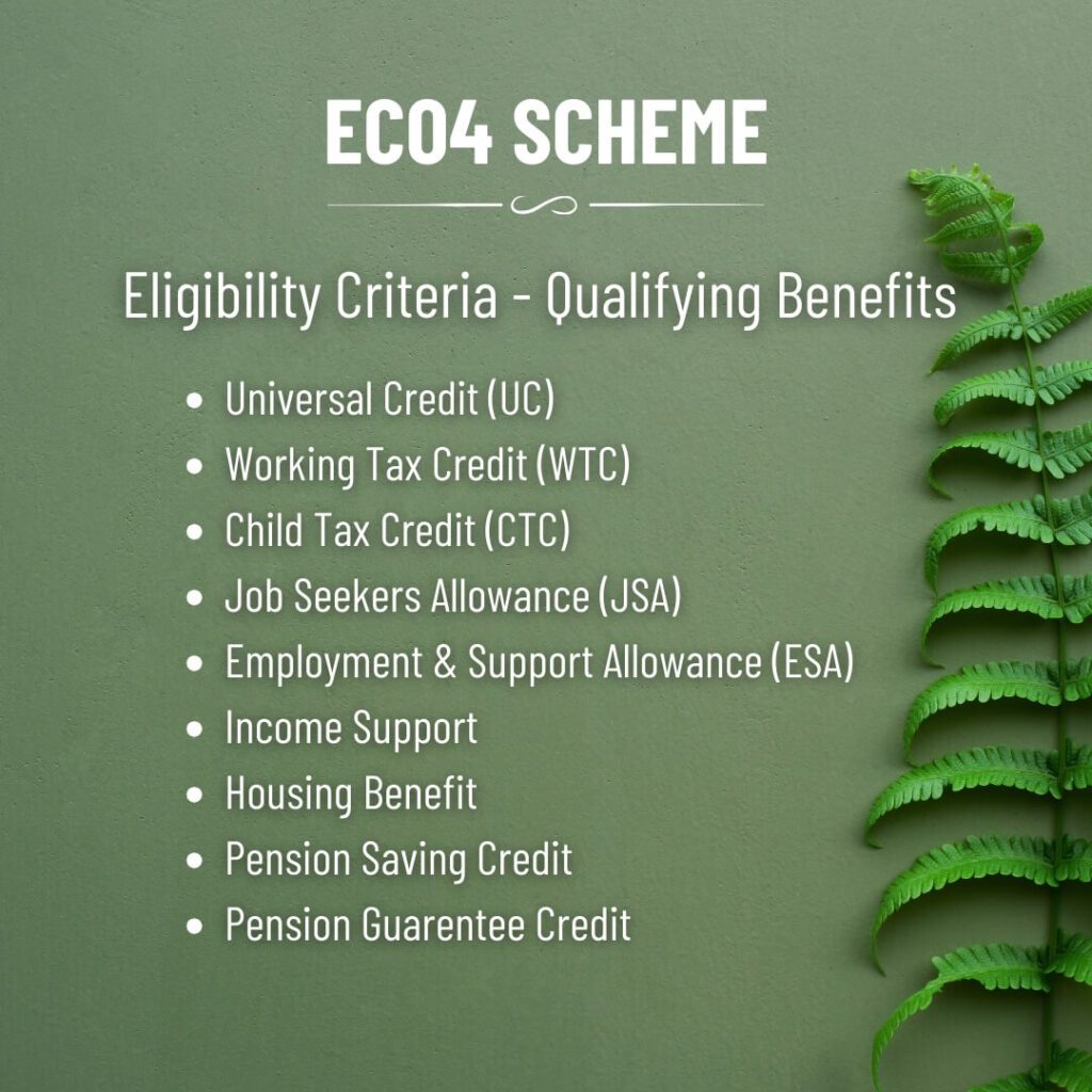 ECO4 Scheme - Qualifying Criteria
